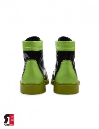 Latex Boots mit Schnürung 2 - SOFORT LIEFERBARE 